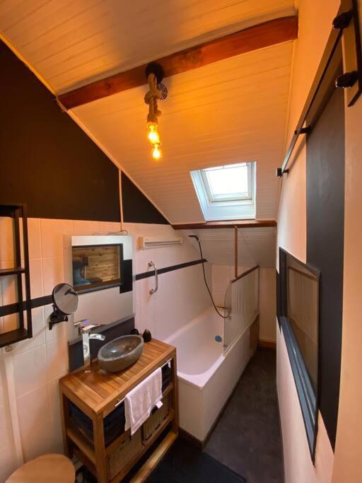 Petit Duplex Cocooning Appartement Férel Buitenkant foto